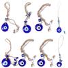 Car Home Amulet Evil Blue Eye Pendant Interior Accessories Twine Drop Pendant Car Key Pendants