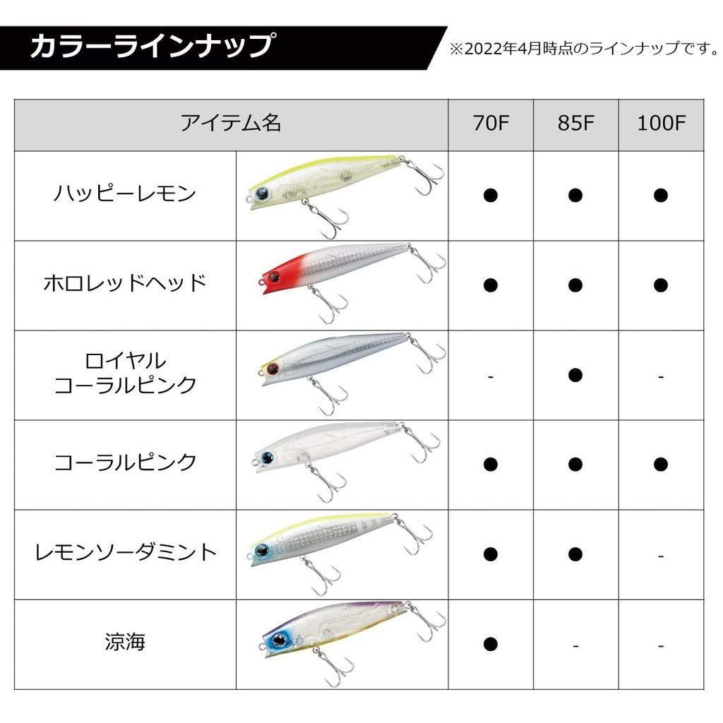 Daiwa Solaria 100F Hollow Red Head Lure 894449