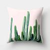 Tropical Plant Green Leaves Cactus Pillowcase Living Room Sofa Cushion Cover Office Bedroom Home Decorative Pillow Covers