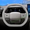For BYD Yuan Plus 2026 Anti-slip Leather Car Steering Wheel Cover Interior Accessories Breathable Handle Decor Covers