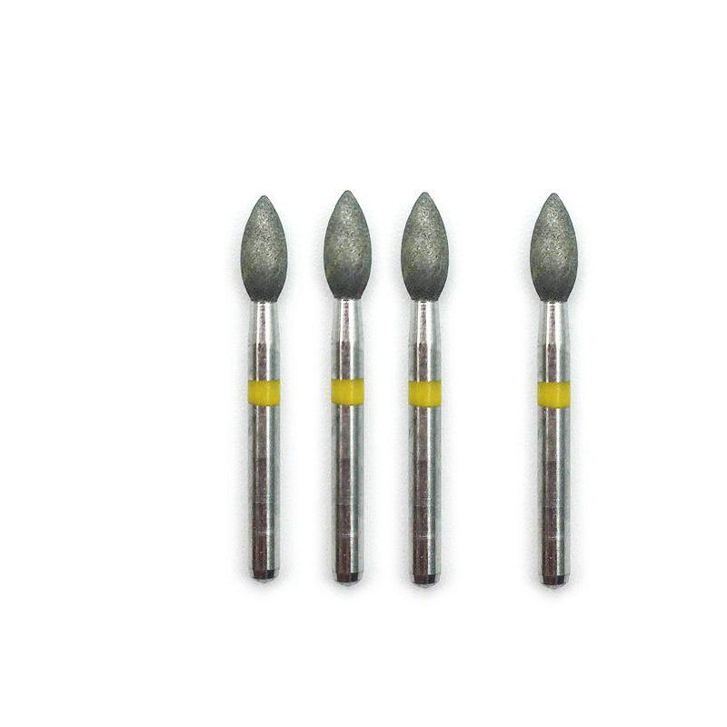 Zubní diamantové frézy Vrtačka Zubní frézy Vysokorychlostní násadec Průměr rukojeti 1,6 mm Dentální materiál FO-34EF