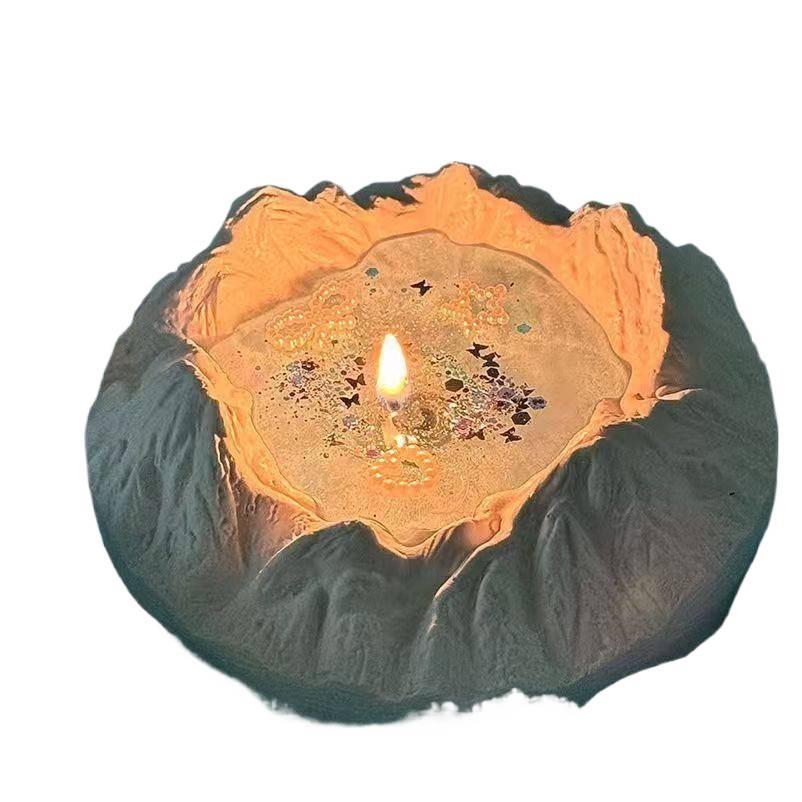 Atmosphere Bestie Glacier Gift Box: Orange Scented Candles for Girl's Birthday & Bedroom Ambiance