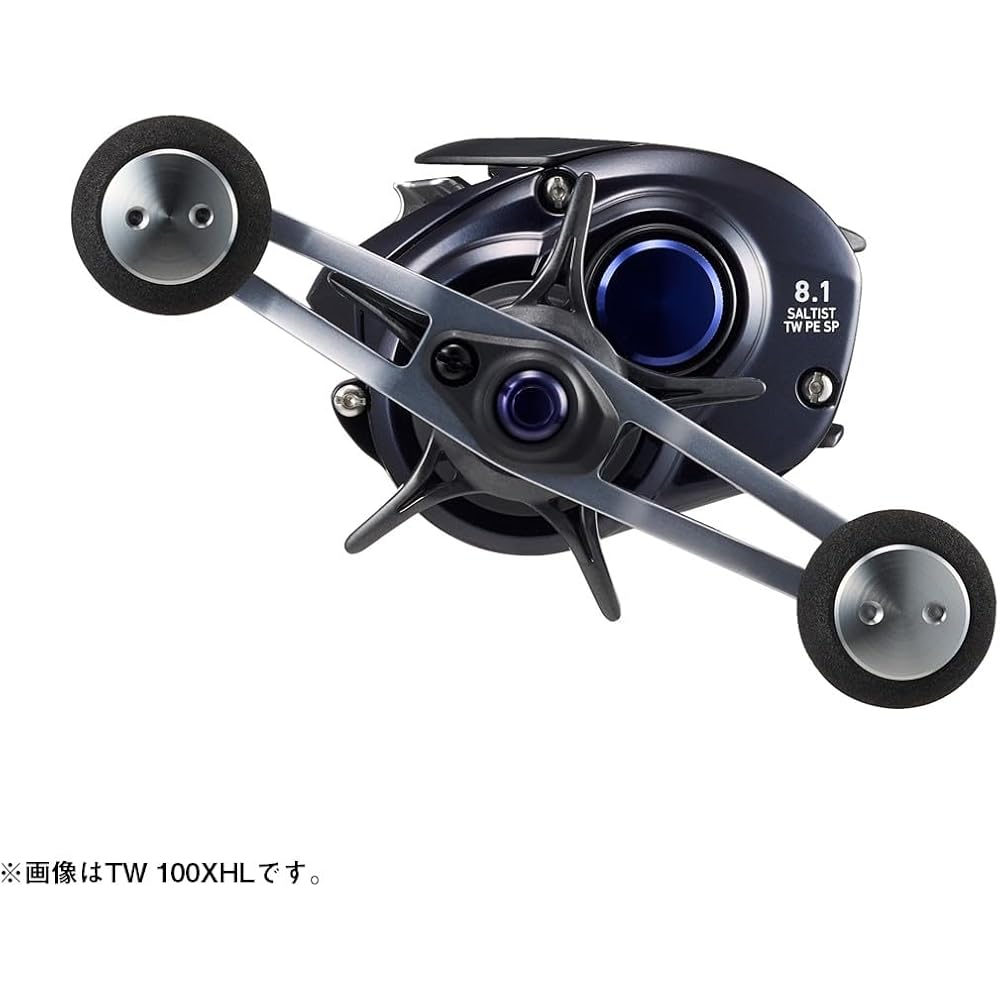 Daiwa Saltist TW 100XH PE Special Baitcasting Reel 7.3:1 Gear Ratio Lightweight Design