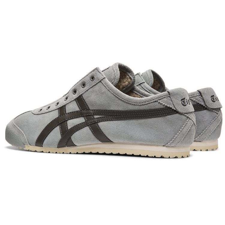 Onitsuka Tiger Mexico 66 Slip-On Sports Non-Slip Wear-Resistant Low-Top Casual Shoes Men sneaker Gray 1183A438-020