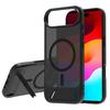 LeReach Le‑Chic Series Magnetic Phone Case Built‑In Hidden Integrated Kickstand Protective Shell For iPhone Anti‑Drop Cover