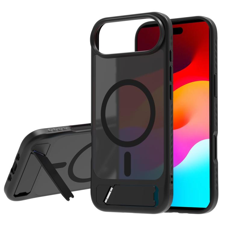 LeReach Le‑Chic Series Magnetic Phone Case Built‑In Hidden Integrated Kickstand Protective Shell For iPhone Anti‑Drop Cover
