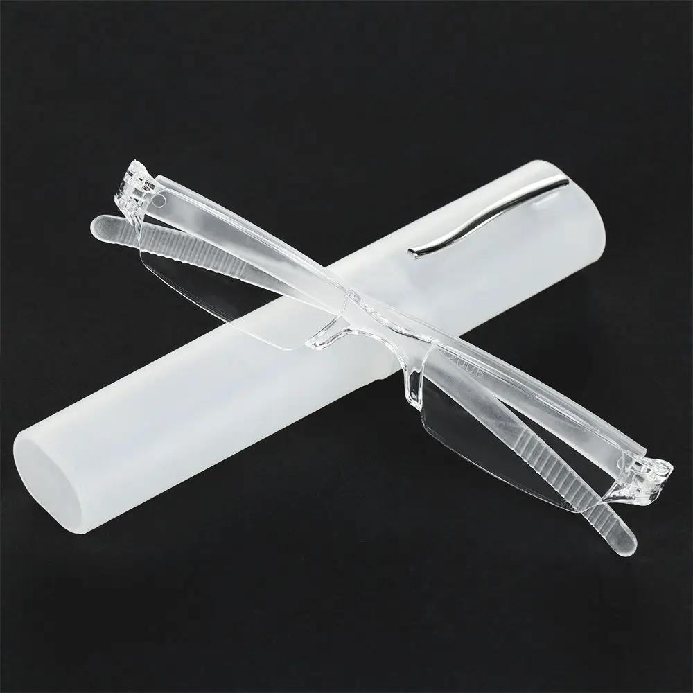 Ultraleichte Lesebrille Herren Damen Trend Gelee Farbe Lesebrille Alterssichtigkeit Dioptrien +1.0 1.5 2.0 Bis 4.0 Brillen Mit Etui