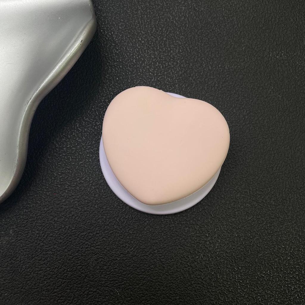 MagSafe Silicone Heart Phone Holder with Retractable Base for Apple and Android