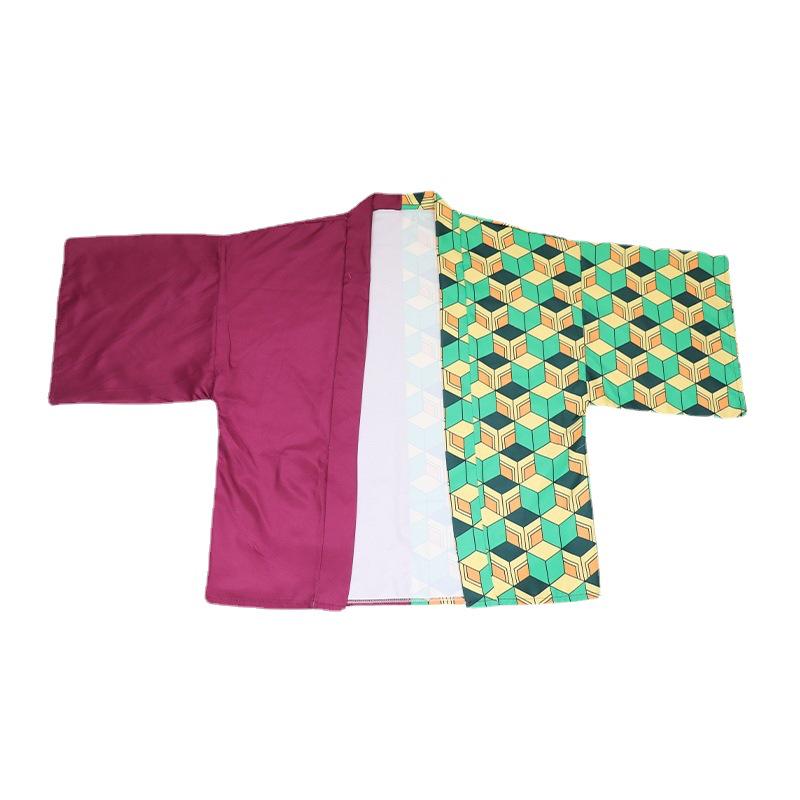 Abrigo Haori de Demon Slayer: Capa de Pijama Shinobu, Tanjiro y Giyu