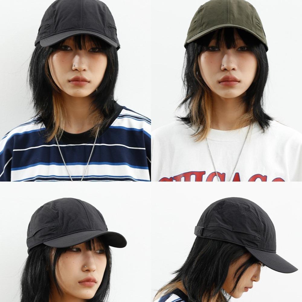Thin Baseball Cap Drawstring Design Sun Visor Cap Casual Quick-drying Hat  Unisex