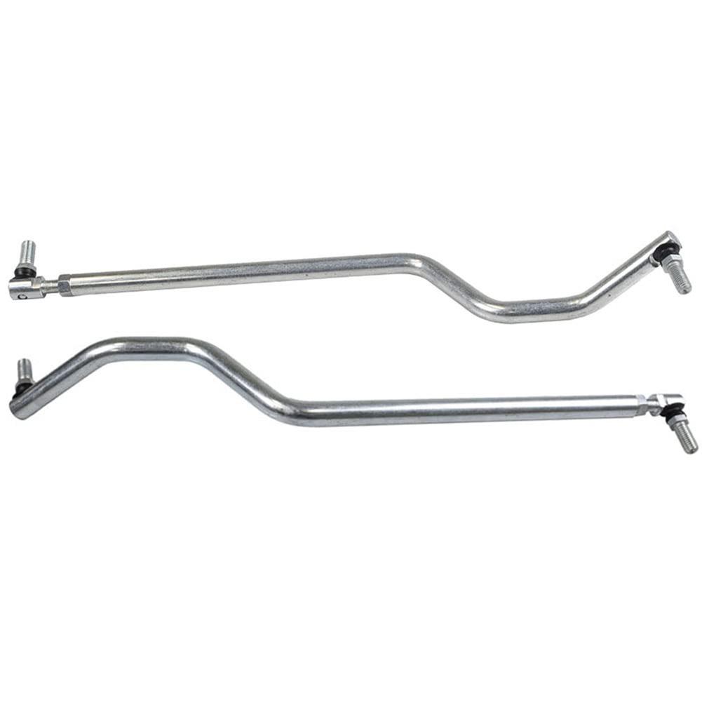 Chromoly Steel Steering Drag Chain Pull Rod Set Left and Right for GY20491 GY20492 Fits L100 L130 and G110 with Locking Nuts