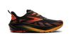 Brooks Ghost Trail sneakers breathable upper Black/Red/Orange