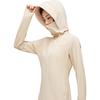 MOLY VIVI Women's Long Hooded Ice Silk Sun Protection Jacket