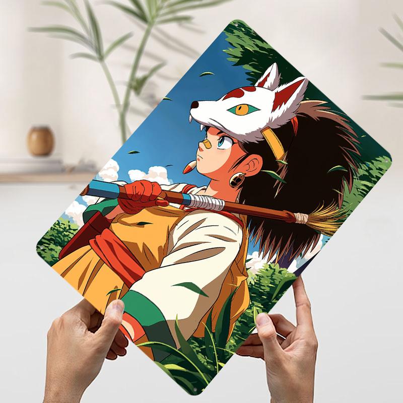 

Princess Anime Art Metal Poster Customized Wall Art Retro Vintage Tinplate Signs for Room Decoration Gaming Office Decor Home At 7.9x11.8In(20x30cm)