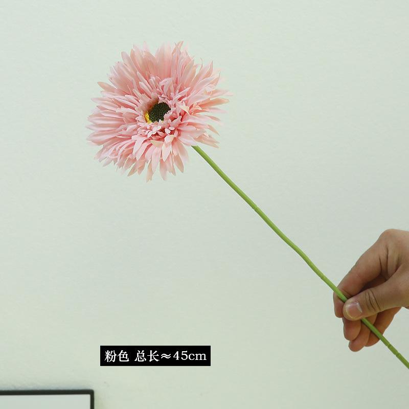 1Pcs Artificial Silk Gerbera Flowers for Wedding Decoration Fake Daisy Chrysanthemum Party Home Decoration Fake Flowers