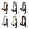 Comfortable Infant Back Support Carrying Strap With Leopard Print Design Breathable Fabric Safety Locks For Daily Use