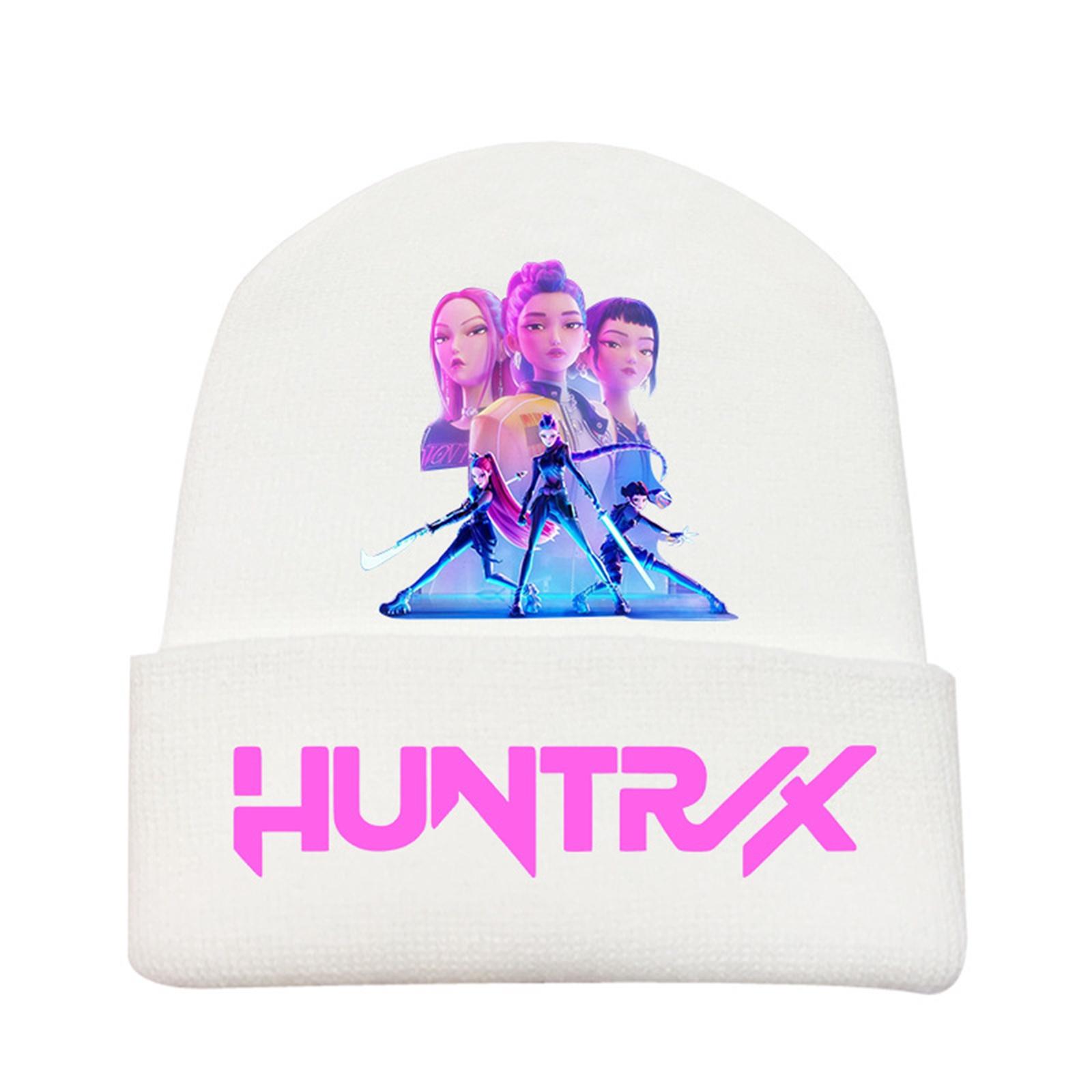 

Fashion Printed Hat, Knitted Hat, Curled Wool Hat, Hat, Outdoor Cold Hat One Size