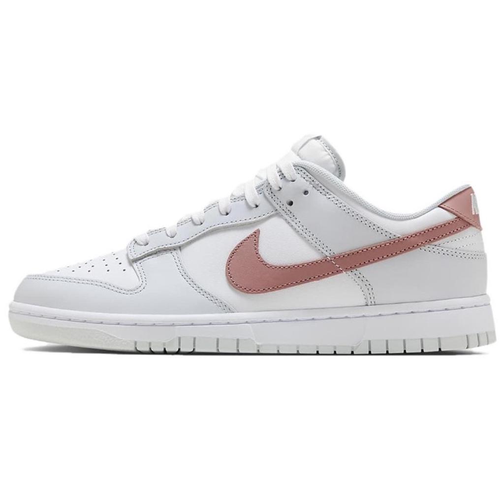 Nike Dunk Peach Blossom Slip Resistant Abrasion Resistant Low Top Skateboard Shoes Unisex Romantic Pink HF0730-160(Team237-)