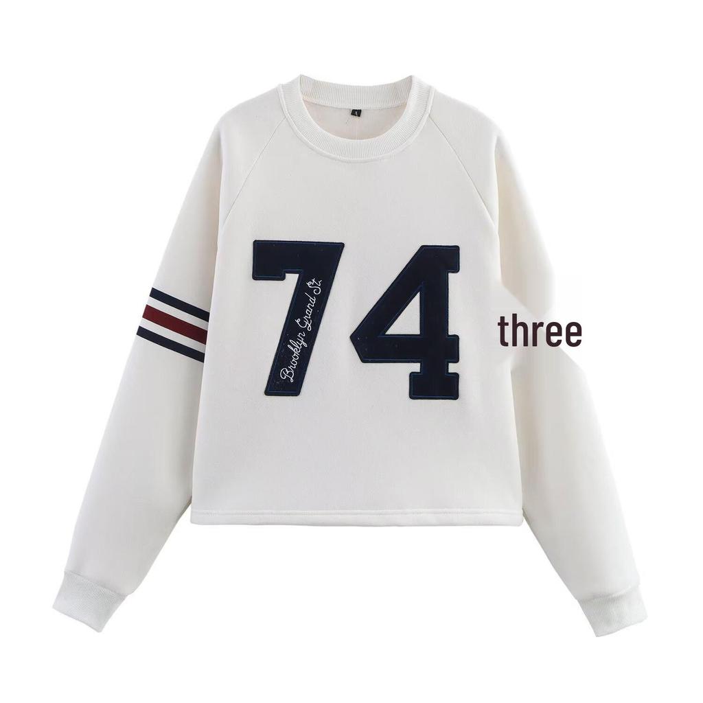 Women's European & American Style Striped Sweatshirt with Ribbon and Casual Long Pants - Spring 2025 Collection