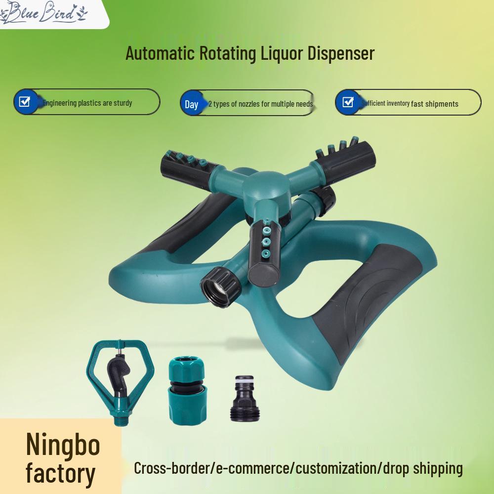 360° Automatic Rotating Garden Flower Watering Sprinkler 3.5L