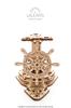 Ugears Wooden DIY Building Toy for Imagination and 70074 Wheel-Organizer, Blocks, Puzzle, Creativity,