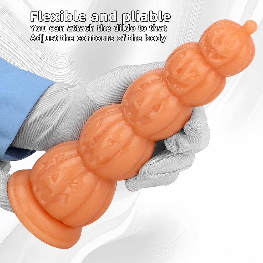 Velké dildo anální kolík s přísavkou, závitové anální kuličky, anální dildo, fisting, realistický penis