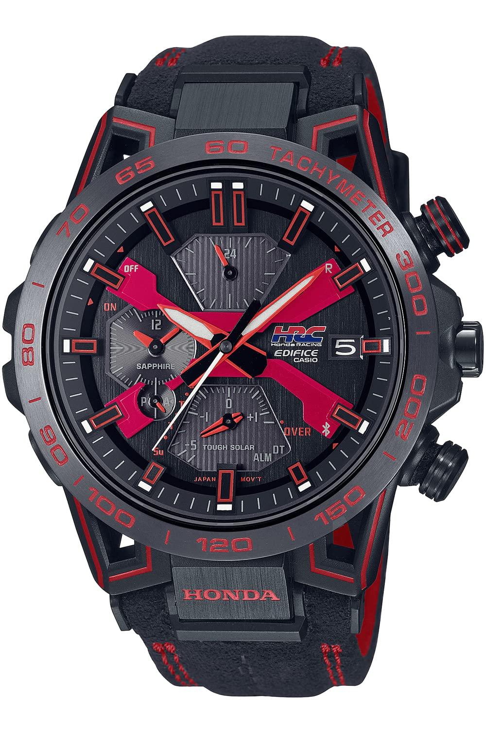 

Годинник Edifice SOSPENSIONE Honda Racing Red Edition Bluetooth Equipped Solar Black [Casio] [] EQB-2000HR-1AJR Чол.