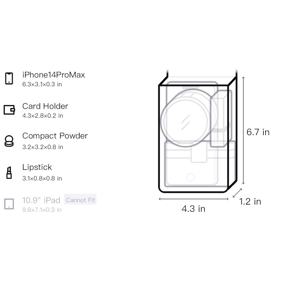 New PUMA Fabric Shoulder Bag Crossbody Bag Women's Black 090383-01