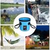 Folding Bucket Portable Outdoor Travel Foldable Water Bucket Bowl Sink Washing Bag Car Wash Bucket Multifunction for Camping