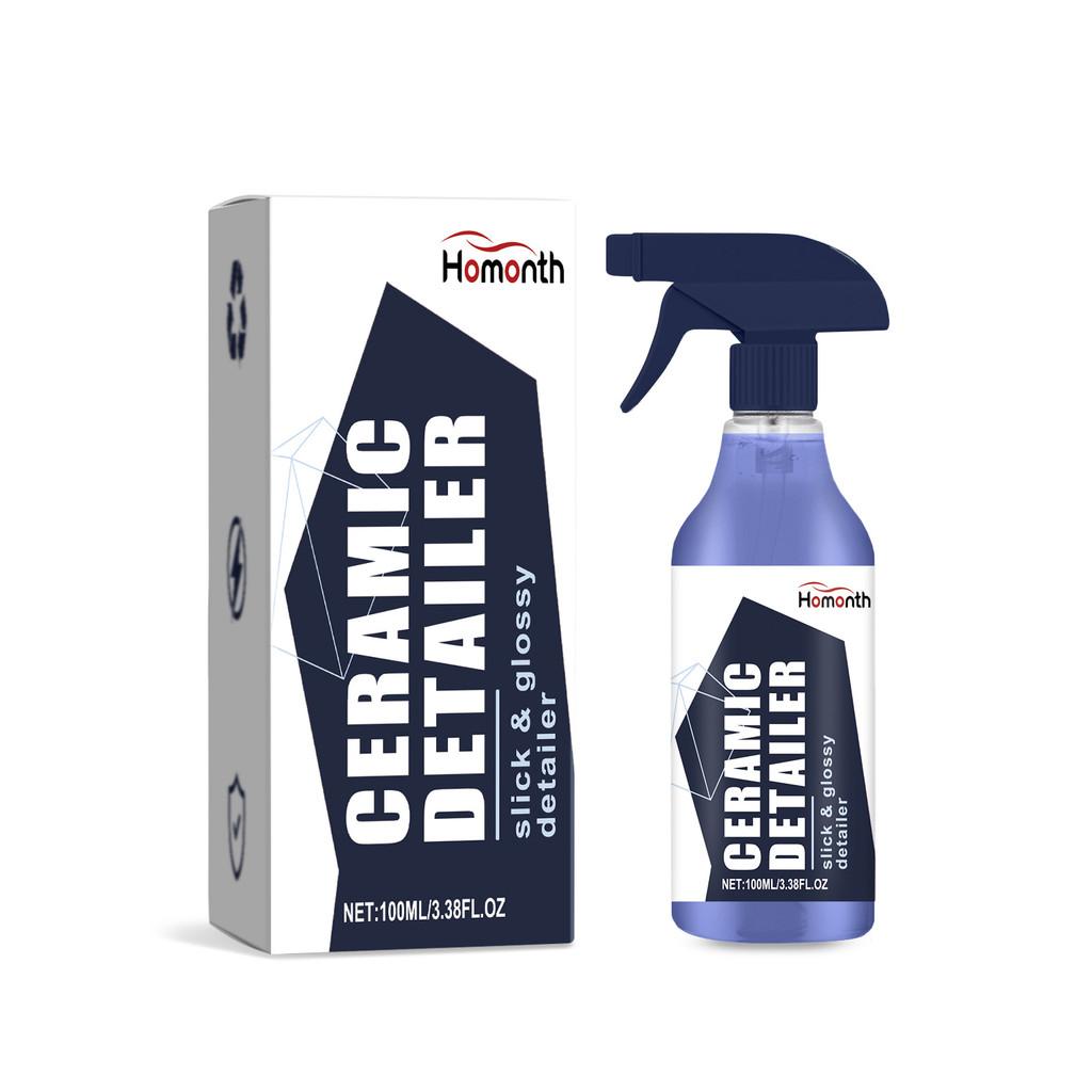 Homonth Car Ceramic Coating Spray 100ml Brilliant Shine And Polishing Cleaner