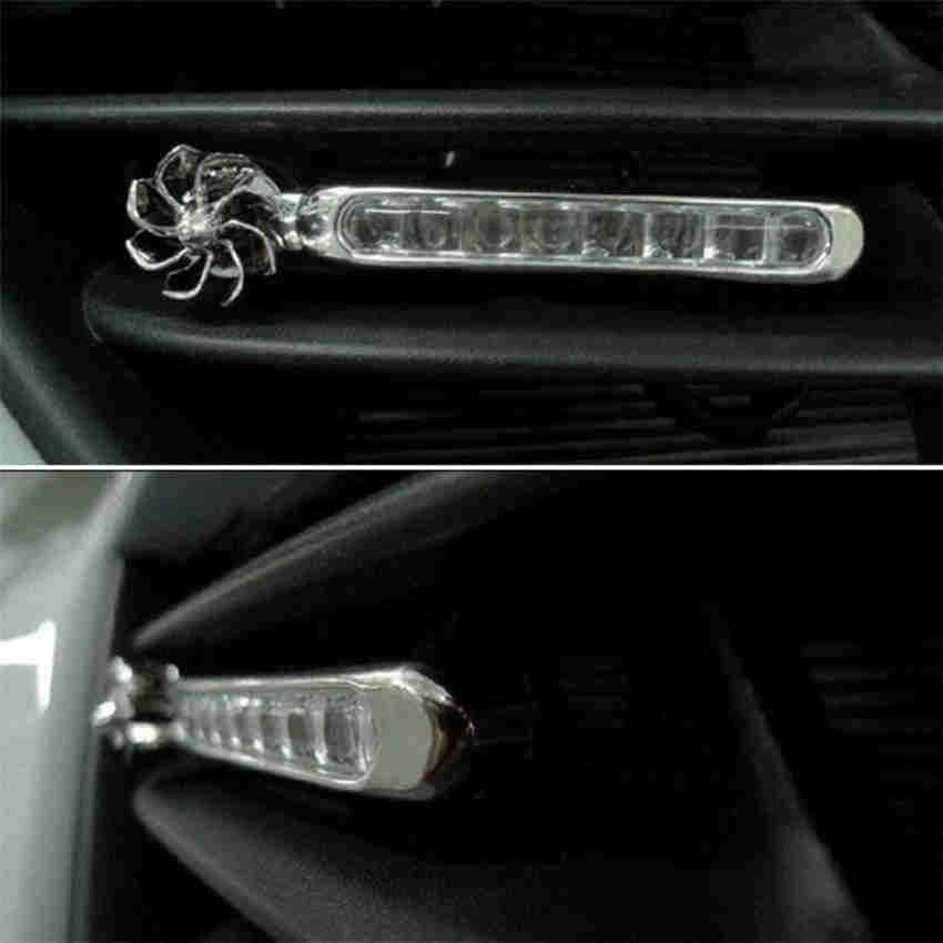 1 Pair Car LED Lights Cars Motorcycles Bicycle Wind Energy Daytime Running Lights Signal Lamp