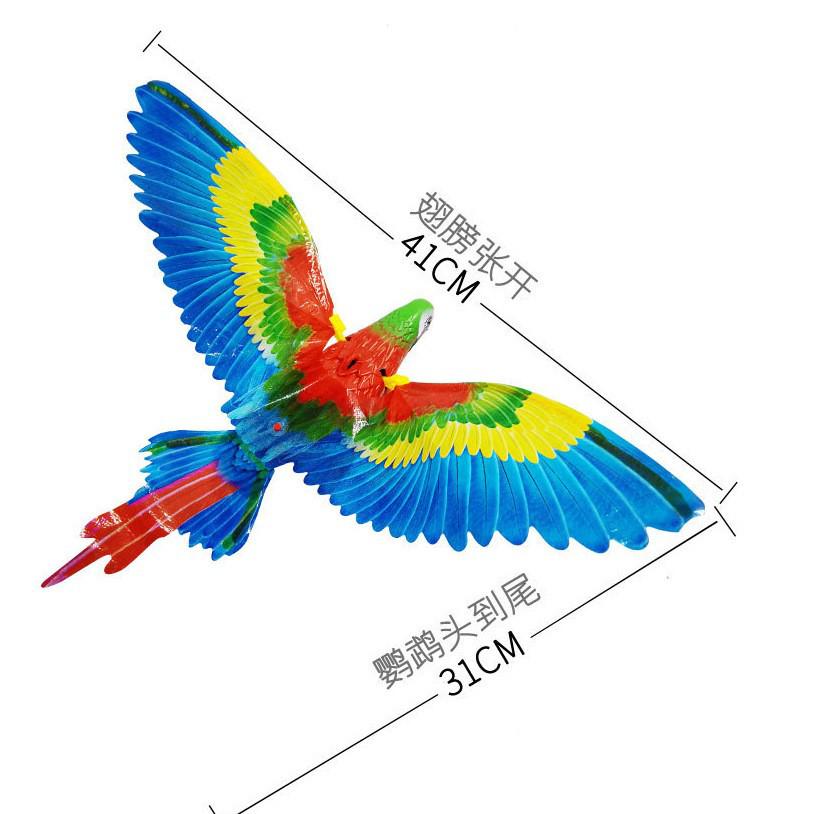 Popular Electric Hanging Eagle Toy with Glowing Eyes and Sound