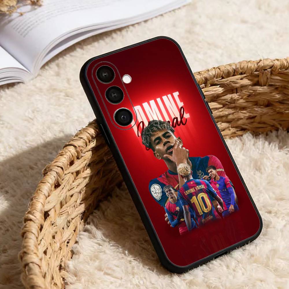 Football 10 L-Lamine Y-Yamal Phone Case For Samsung Galaxy A20,21s,22,31,32,52,53,72,73,80,91 Soft Black Shell