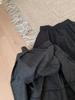 2025 Winter High-Waisted Woolen A-line Umbrella Skirt with Sequins: Slimming Mid-Length Women's Skirt