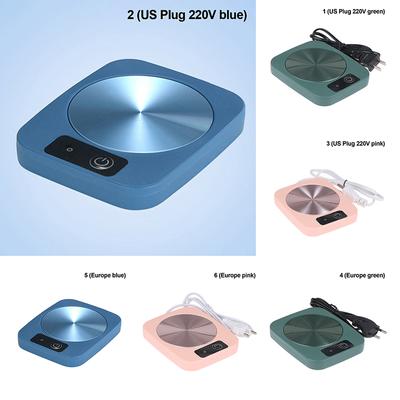 Temperature Adjustable Electric Touch Pad Milk Tea Water Coffee Mug Cup Warmer