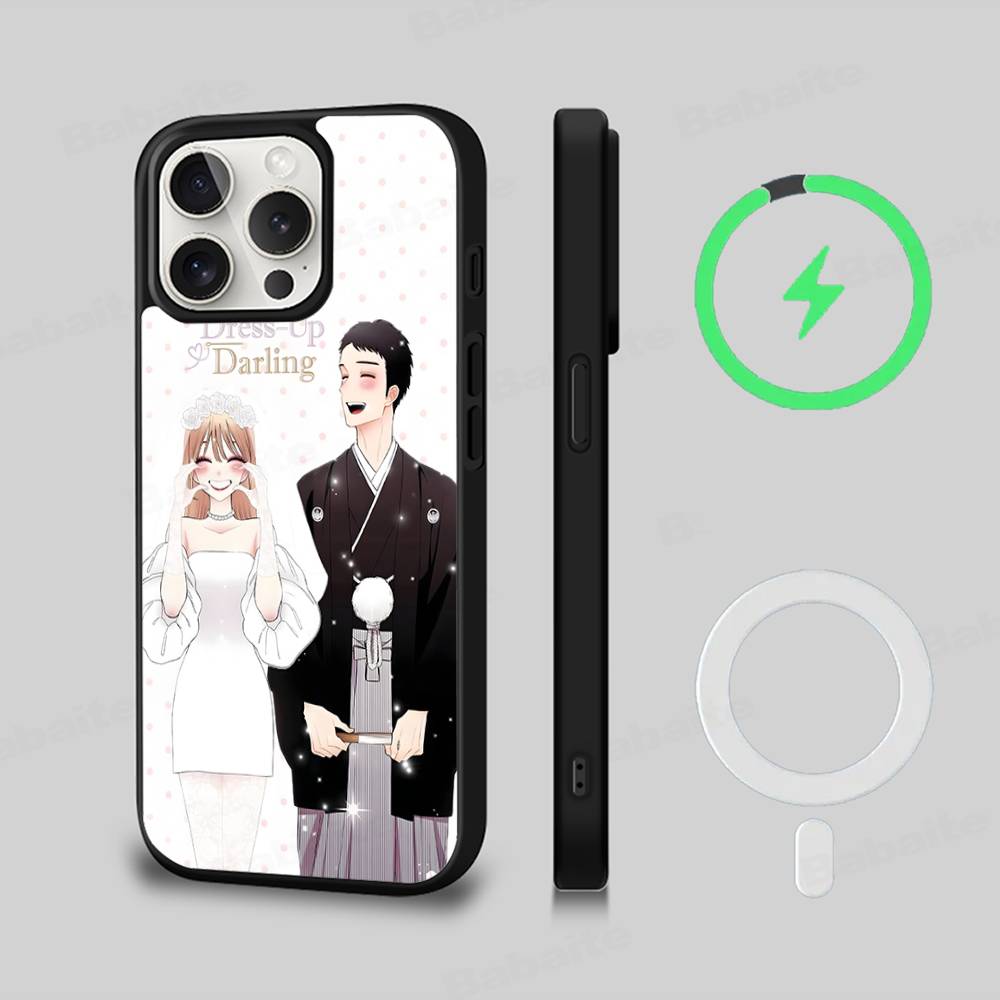 My Dress Up Darling Magnetic For Magsafe Phone Case For IPhone 17 16 15 14 Plus 13 12 11 Pro Max Cover