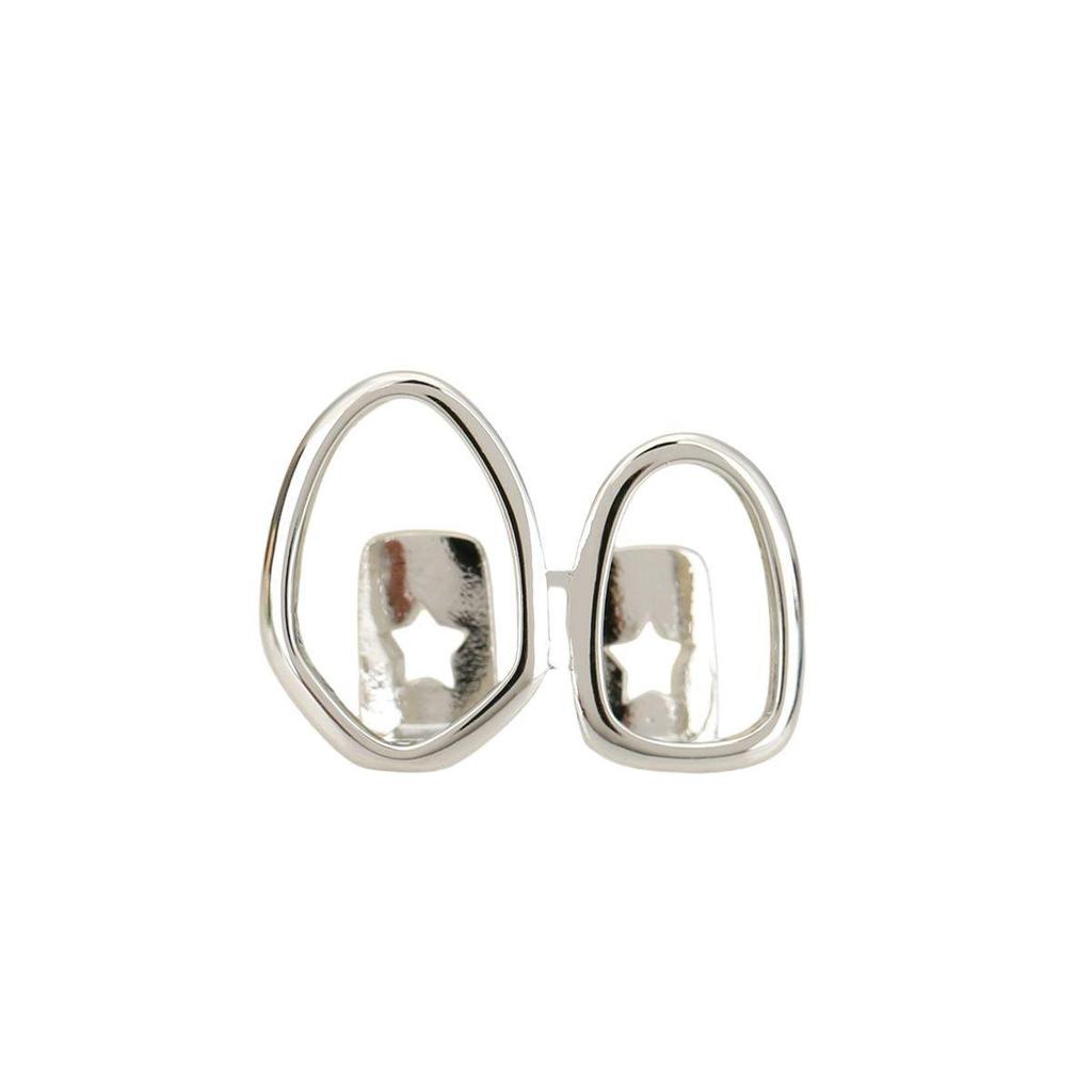 Trendy Europe & America Punk Style Geometric Hollow Glossy Grillz Tooth Jewelry