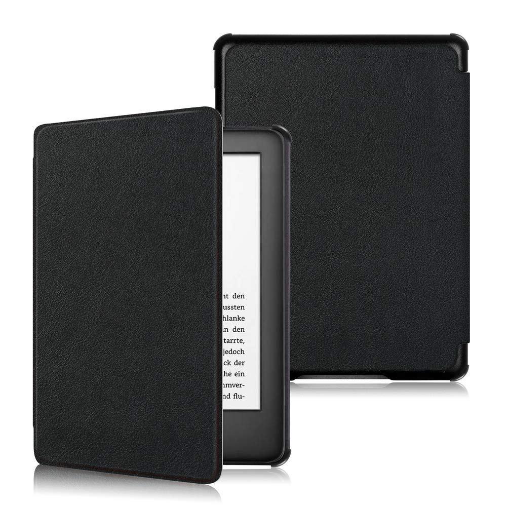 Kepuch Custer Case for Kindle 2019 10th PU Leather Lightweight Cover for Kindle 2019 10th Edition Black Edition, -