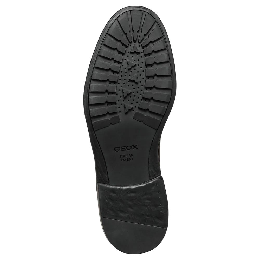 Geox Mens Tiberio Leather Ankle Boots