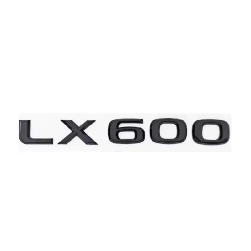3D ABS Logo For Lexus GX470 LX570 LX600 RX350 RX300 Emblem Number Letters Sticker Car Trunk Badge Adhesive Decal Accessories AEO1