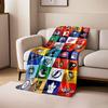 NHL Team Logos Blanket Design print blanket soft and cozy perfect for the living room bed sofa or a nap,gift