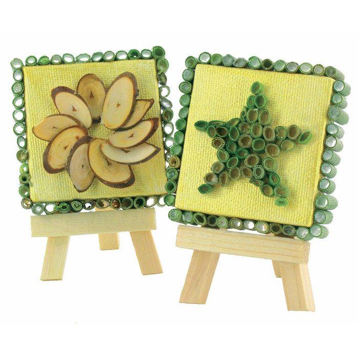 Wooden Easel (pack of 2) 7.5 X 5.5cm