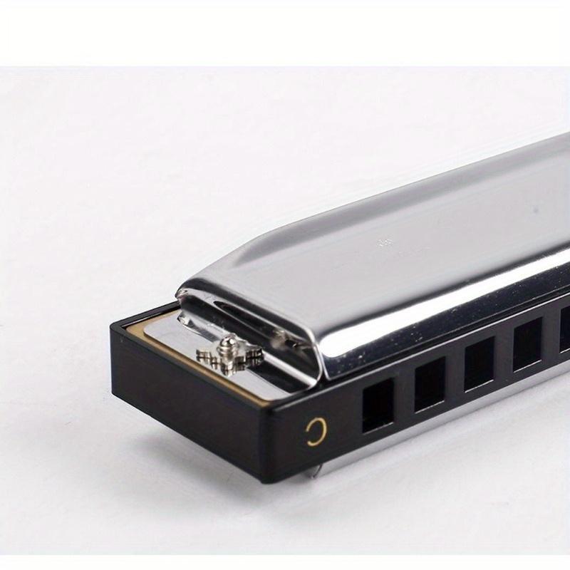 High-quality Polished 10 Hole Diatonic Harmonica - Beginner Friendly Wind Instrument