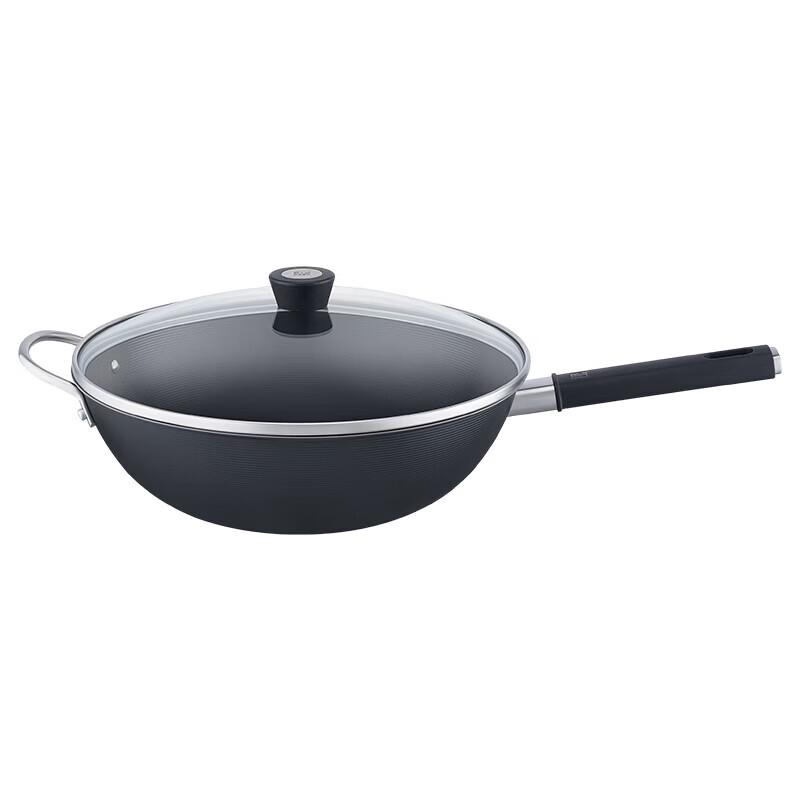 ZWILLING Silver Series 32cm Titanium Wok