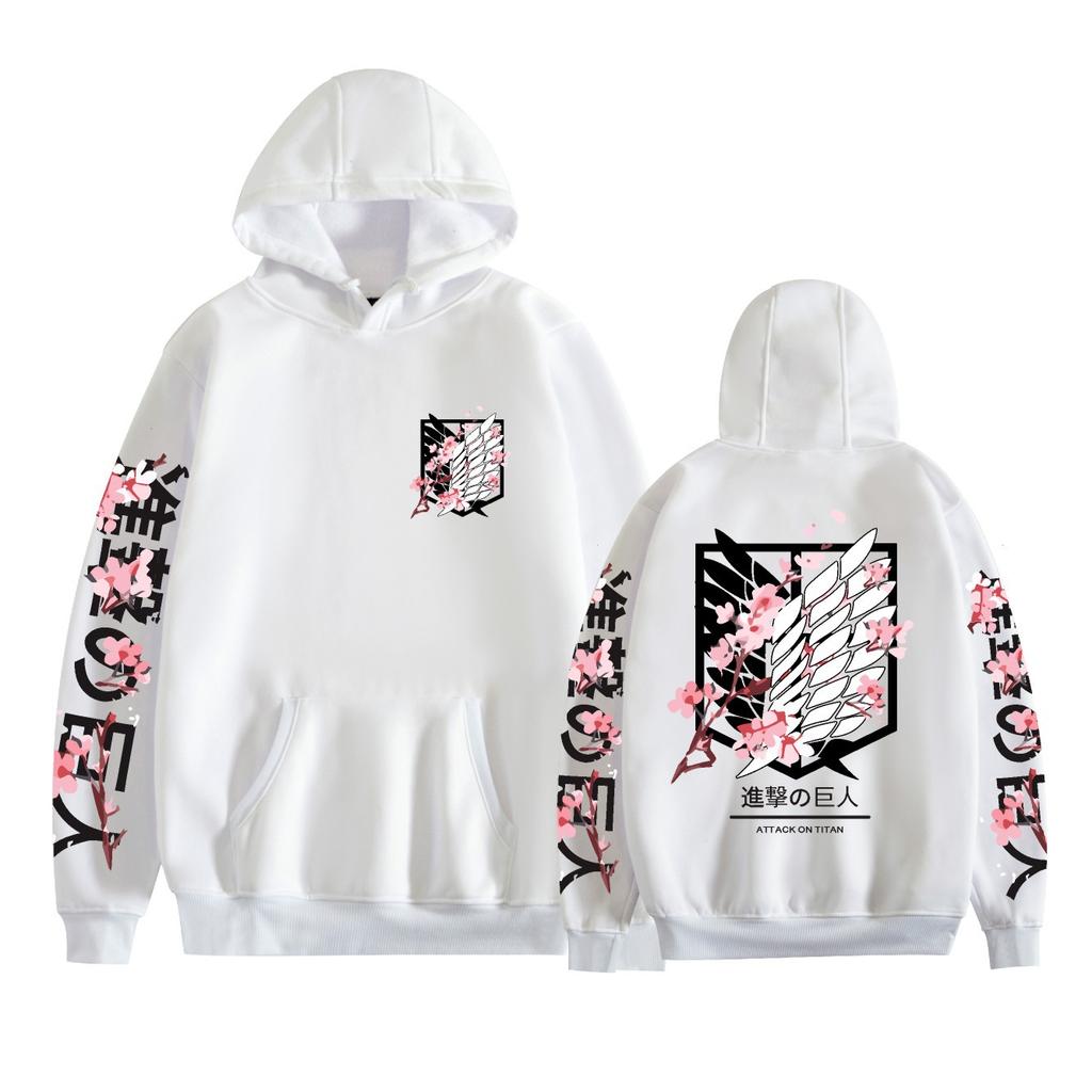Attack On Giants Surrounding Hoodies Loose Casual Men's Women's Trendy Autumn/Winter Hoodie