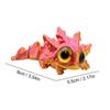 3D Printed Axolotl Articulated Axolotl Fidget Figurines 3D Printed Toys for Home Desk School Classroom Workplace Party Birthday