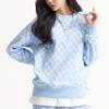 MLB Sweatshirt Unisex Light Blue 3AMTM0221-50BLL
