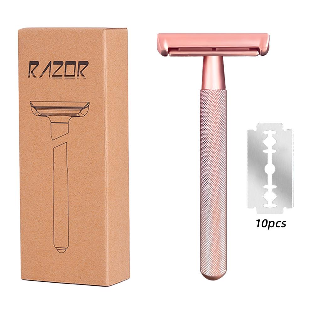 Stainless Steel Double-Sided Beard & Hair Shaver