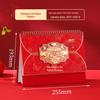 2026 Year of the Horse Custom Photo Table Calendar with Logo and Creative Cut-outs