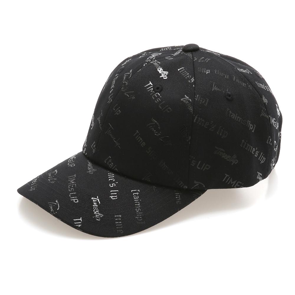 Taimseullib Logo Play Ball Cap Black_Tbc07401